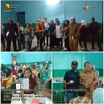 PENYALURAN BANTUAN SOSIAL TUNAI PEMERINTAH TAHAP 4 DAN 5